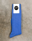 Frans Boone Socks Puro Cashmere Pesante Oceano