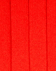 Frans Boone Socks Puro Cashmere Pesante Rosso