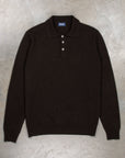 Drumohr Wool Cashmere Polo Tartufo