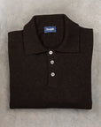 Drumohr Wool Cashmere Polo Tartufo