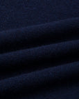 Drumohr Wool Cashmere Polo Blu Notte
