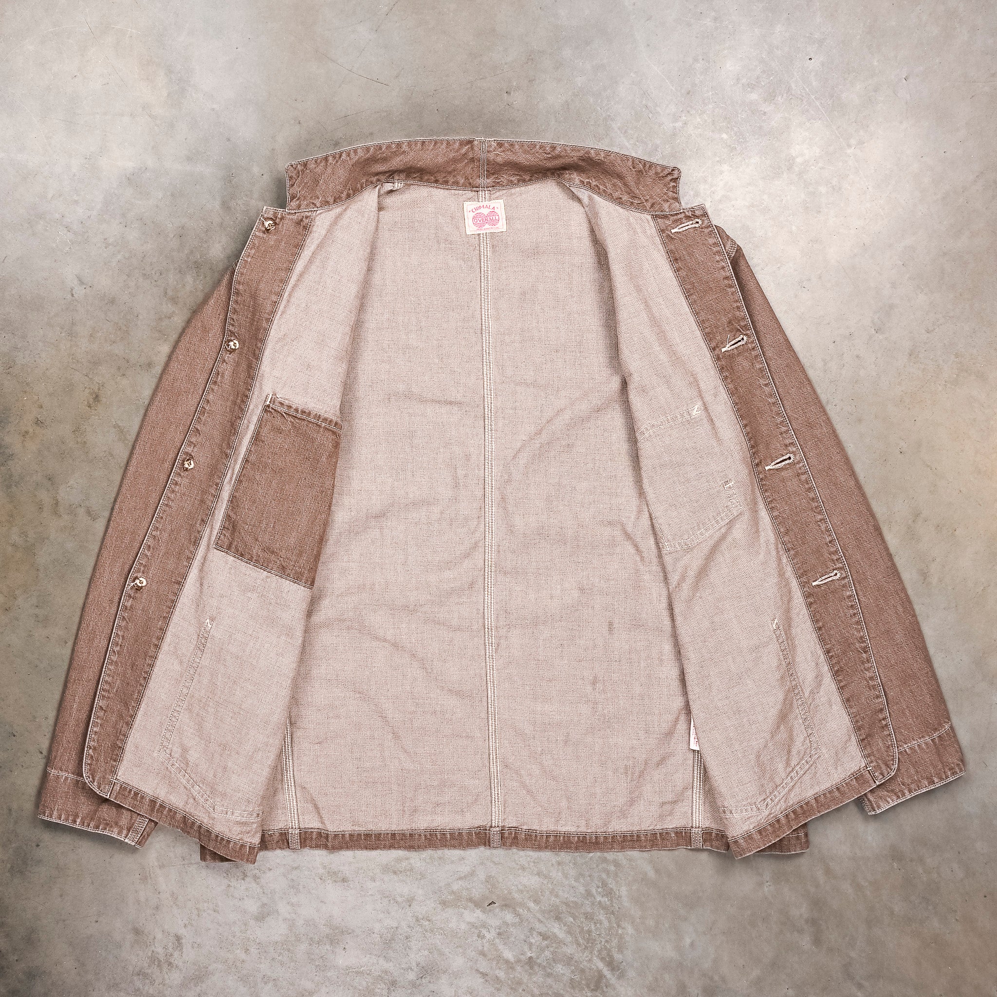 Chimala Short Chore Coat Denim Brown – Frans Boone Store
