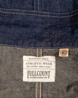 Fullcount 2015 Chore Jacket 10.5 Oz Denim One Wash