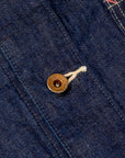 Fullcount 2015 Chore Jacket 10.5 Oz Denim One Wash