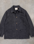Fullcount 2015 Sulfur Dye Heavy Oxford Chore Jacket Black