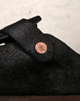 The Real McCoy´s Leather Foot Support Clogs Black
