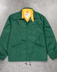 The Real McCoy's Nylon Cotton Lined Coach Jacket Forest