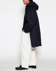 The Corona Utility Up Duster Parka Coat Beach Pile Navy