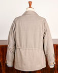 Cohérence Robert Jacket Wool Linen Mohair Ripple Beige