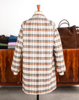 Cohérence Corb II Coat Gabardine Beige Check