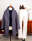 Cohérence Corb II Coat Weather Resistant Light Cotton Slate Blue