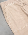 James Perse Utility Pants Fine Corduroy Light Tan
