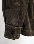 Stone Island Organic Cotton Corduroy 800 Overshirt Coal Grey