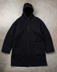 The Corona Utility Up Duster Parka Coat Beach Pile Navy