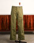 The Corona Utility M-41 Slacks High Density Poplin Olive Green