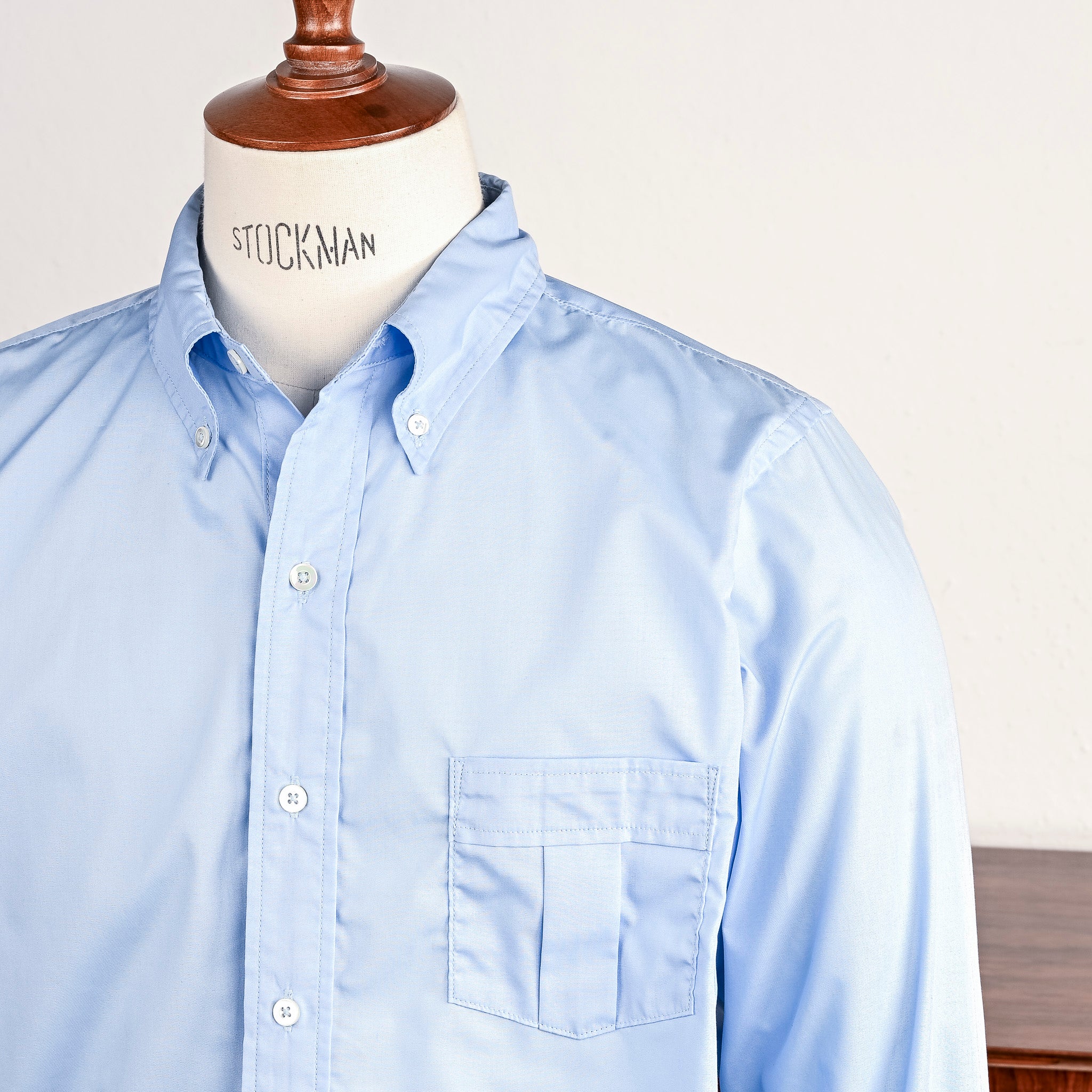 The Corona Utility W.C.W Pullover Shirt Sky Blue – Frans Boone Store
