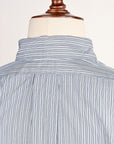 The Corona Utility W.C.W Pullover Shirt Stripe Blue Charcoal