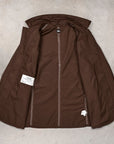 The Corona Utility Sherry Jacket High Density Gabardine Dark Brown