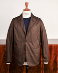 The Corona Utility Sherry Jacket High Density Gabardine Dark Brown