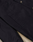 The Corona Utility CJ027L Up Duster Coat High Density Cotton Gabardine Navy