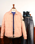 Stone Island Cotton Nylon Tela Quilted TC Jacket Plaster Pink