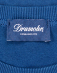 Drumohr Superlight Frost Cotton Sweater Oceano