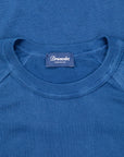 Drumohr Superlight Frost Cotton Sweater Oceano