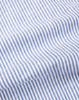 Gitman Vintage Shirt Cotton Linen Oxford Stripe Navy