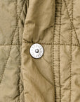 Stone Island Cotton Nylon Tela Quilted TC Jacket Militairy Green