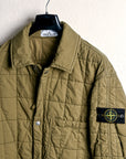 Stone Island Cotton Nylon Tela Quilted TC Jacket Militairy Green