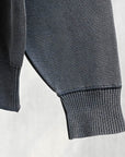 Olde H & Daughter Cotton Distressed Sweater Overcast