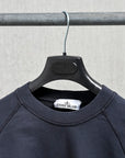 Stone Island Raglan Sweatshirt Oversized-Fit Blue Navy