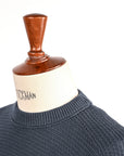 Stone Island Ghost Cotton-Cashmere Knit Crew Neck Slate Blue