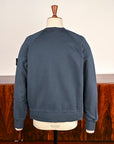 Stone Island Raglan Sweatshirt Oversized-Fit Slate Blue