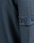Stone Island Ghost Cotton-Cashmere Knit Crew Neck Slate Blue