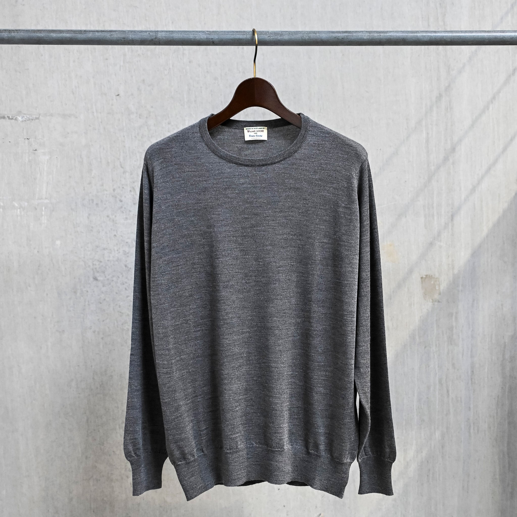 William Lockie x Frans Boone 30G Loro Piana 170's Wish Crew Neck