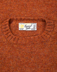 Laurence J. Smith Super Soft Seamless Crew Neck Pullover Sienna