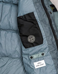 Stone Island Crinkle Reps NY Down Jacket Ocean Green