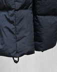 Stone Island Crinkle Reps NY Hooded Down Jacket Navy Blue