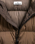 Stone Island Crinkle Reps NY Hooded Down Jacket Umber