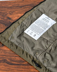 Stone Island Crinkle Reps NY Padded Vest Military Green