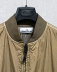 Stone Island Crinkle Reps NY Padded Vest Military Green