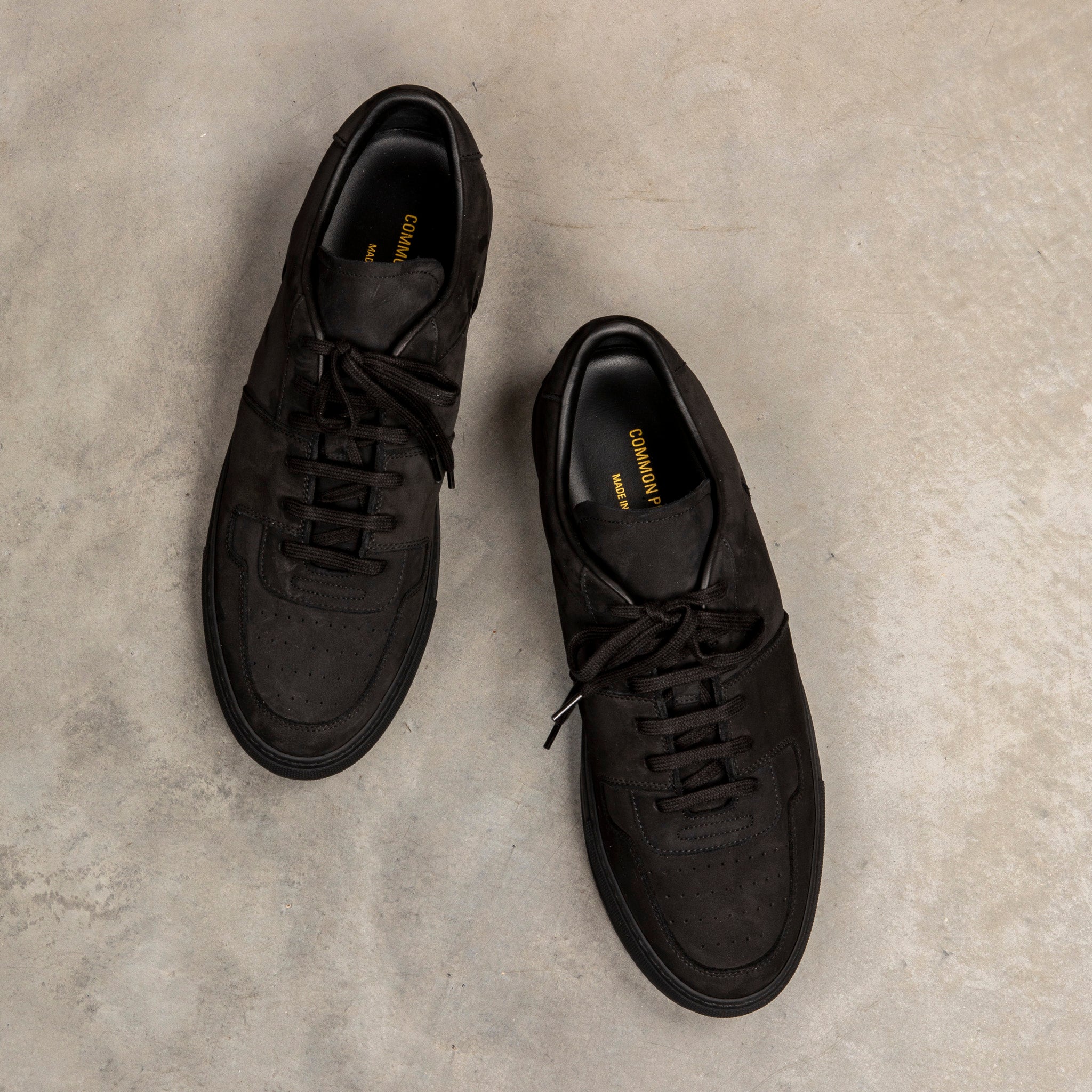 【関税込み】Common Projects ブラック Decades スニーカー Common Projects Decades in Nubuck Black – Frans Boone Store