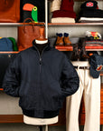 The Real McCoy's U.S.N. Blue Deck Jacket Navy