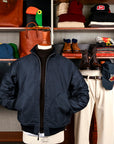 The Real McCoy's U.S.N. Blue Deck Jacket Navy