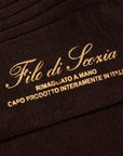 Frans Boone Socks Fillo di Scozia Testa Di Moro