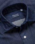 Finamore Milano Collo Luigi Extra Fine Denim Rinse