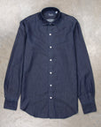 Finamore Milano Collo Luigi Extra Fine Denim Rinse