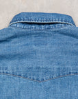 OrSlow Denim Western Shirt Used Wash