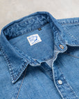 OrSlow Denim Western Shirt Used Wash